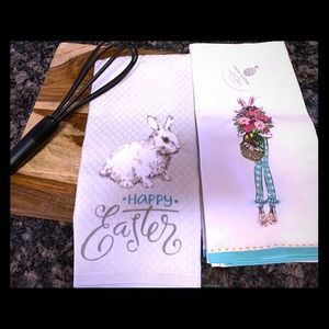 Easter kitchen towels